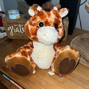 Aurora Plush Giraffe Tattle Toes Animal 11 Inch Zoo Toy